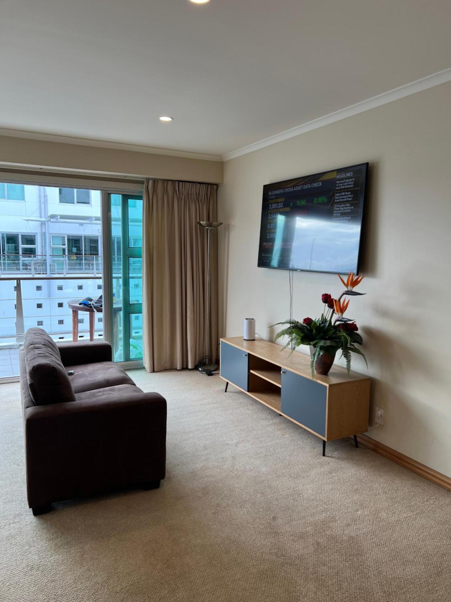Waterfront Seaview Hotel Apartment - Same Building Block As Auckland Hilton Exterior photo